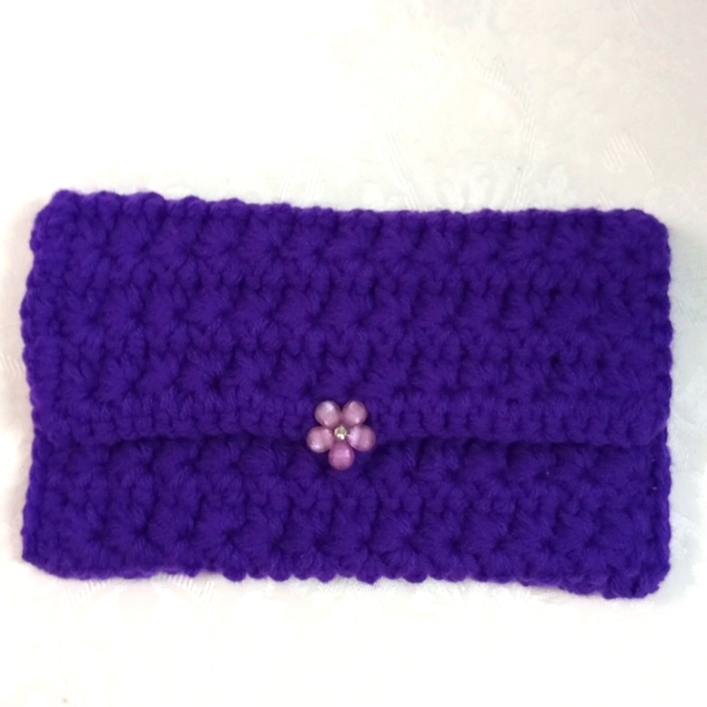 Clutch, Crocheted, Made in USA